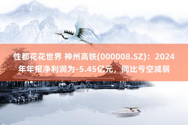 性都花花世界 神州高铁(000008.SZ)：2024年年报净利润为-5.45亿元，同比亏空减弱